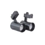 SPOT PARA TRILHO 6500K 10W PRETO KIT C/ 2 - MEGA ACE