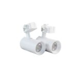 SPOT PARA TRILHO 6500K 20W BRANCO KIT C/ 2 - MEGA ACE