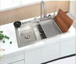 CUBA GOURMET INOX 201 COM CASCATA 750 X 450 X 220MM -CUB018