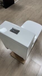 VASO SANITARIO MONOBLOCO QUADRADO BRANCO C/ ASSENTO SOFT CLOSE