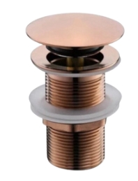 VALVULA CLICK METAL 1.1/4'' ROSE GOLD - ULTRA METAIS