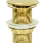 VALVULA CLICK METAL 1.1/4'' DOURADA - ULTRA METAIS