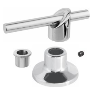 ACABAMENTO COMPLETO ESTRIA DECA C69 ZAMACK CROMADO