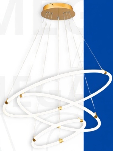 LUSTRE PENDENTE THREE ARCHES - MEGA ACE