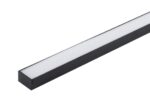 PERFIL SOBREPOR ARO PRETO 30MM X 20MM - 2 METROS