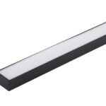 PERFIL SOBREPOR ARO PRETO 30MM X 20MM - 2 METROS