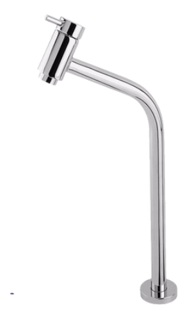 TORNEIRA LINK REDONDA ALTA CROMADA 45º