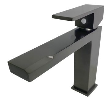 TORNEIRA MONOCOMANDO PRETA CK-70128-L - ULTRA METAIS