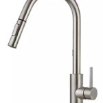 TORNEIRA MONOCOMANDO SPRING - AÇO ESCOVADO