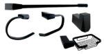 KIT BANHEIRO DIAMANTE PRETO FOSCO C/ 5 PC -