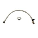 ENGATE FLEXIVEL INOX TRANC. 60CM C/ REGISTRO - ULTRA METAIS