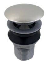 VALVULA CLICK ABS CROMADA 7/8'' - ULTRA METAIS