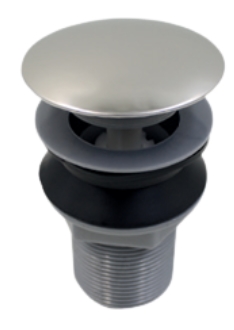 VALVULA CLICK ABS CROMADA 7/8'' - ULTRA METAIS