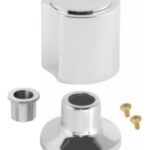 ACABAMENTO COMPLETO ESTRIA DECA C40 ZAMACK CROMADO