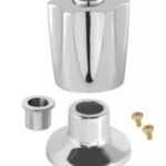 ACABAMENTO COMPLETO ESTRIA DECA C50 ZAMACK CROMADO