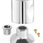 ACABAMENTO COMPLETO ESTRIA DOCOL C42 ZAMACK CROMADO