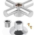 ACABAMENTO COMPLETO ESTRIA DOCOL C64 CRUZETA CROMADO