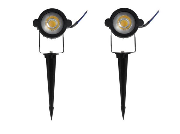 ESPETO DE JARDIM LED 7W VERDE C/ 2 - MEGA ACE