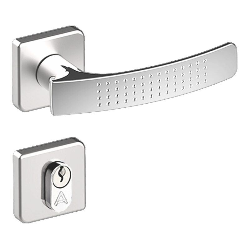 FECHADURA DOTS EXTERNA CROMADA F-2600/64 - ALIANÇA