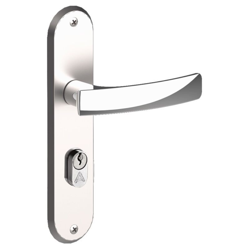 FECHADURA VIBE EXTERNA CROMADA F-2600/52 - ALIANÇA
