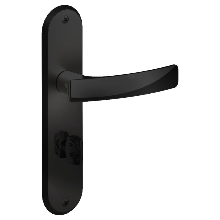 FECHADURA VIBE BANHEIRO PRETO FOSCO F-2800/52 - ALIANÇA