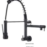 TORNEIRA MONOCOMANDO COZINHA PAREDE GOURMET 9032 - PRETA