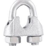 GRAMPO P/ CABO DE ACO 1/8" C/ 50 UN - FERTAK