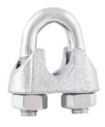 GRAMPO P/ CABO DE ACO 1/8" C/ 50 UN - FERTAK