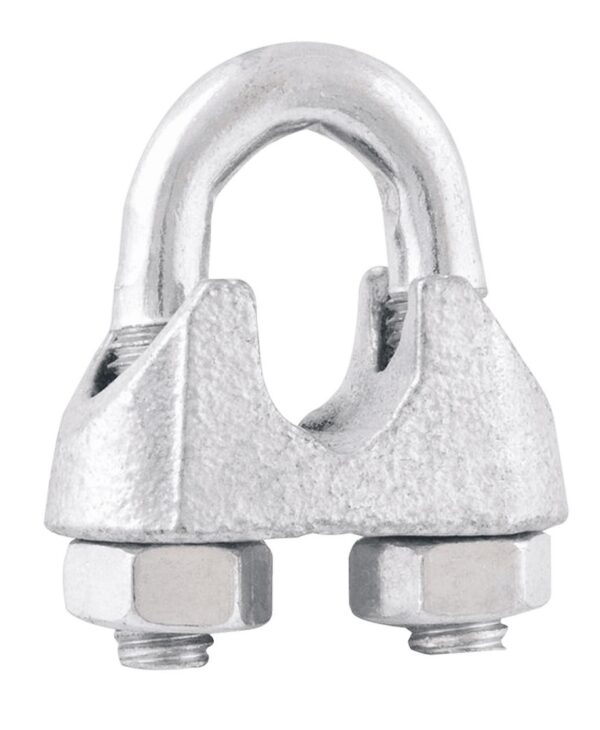 GRAMPO P/ CABO DE ACO 1/8" C/ 50 UN - FERTAK