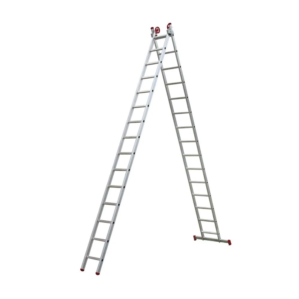 f179d936-83d0-4640-a82d-590f1b76cda5 ESCADA EXTENSIVA 15 X 2 DEGRAUS ALUMINIO - AGATA