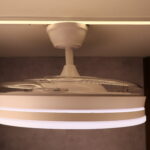 VENTILADOR BRANCO LUMINARIA LED 50W 3CCT GPG01 -