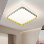 FZM014 - LUSTRE PEND.QUAD.BRANCO MATT-3000K- 45CM-30W