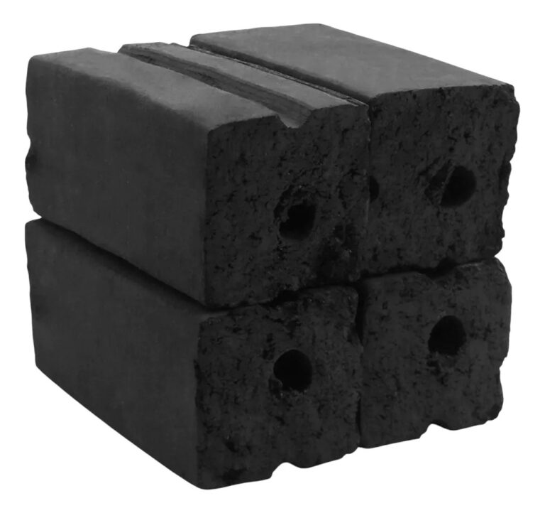 CARVÃO BRIQUET ECOLOGICO 4KG CAIXA - RUBI