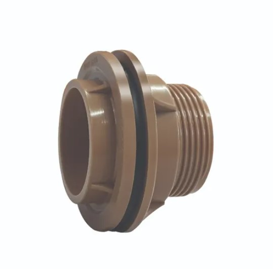 ADAPTADOR SOLDAVEL P/ CX D'AGUA 50MM X 1.1/2'' C/ 2UN - UNIFORTTE