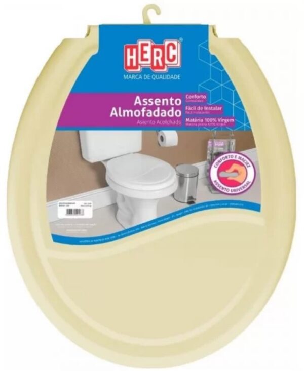 ASSENTO ALMOFADADO BEGE - HERC