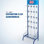 EXPOSITOR DE ASSENTO METALICO DISPLAY DE CHAO - HERC