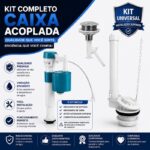 KIT MECANISMO ENTRADA PLUS P/ CX. ACOPLADA - D'AGUA