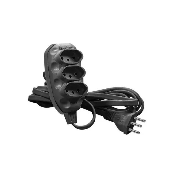 EXTENSAO CABO PP TRIPOLAR 3 X 0.75MM 10M - TECHNA