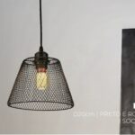 FZM013 - LUSTRE PEND.QUAD. SILVER-3000K -45CM