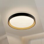 FZM015 - LUSTRE PEND.RED.PRETO-3000K- 40CM-30W