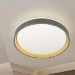 FZM015 - LUSTRE PEND.RED.CINZA-3000K- 40CM-30W
