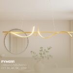 FYM091 - PEND SAND GOLD- 3CCT 50W, D100