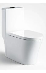 VASO SANITARIO MONOBLOCO REDONDO BRANCO C/ ASSENTO SOF. CLOSE -