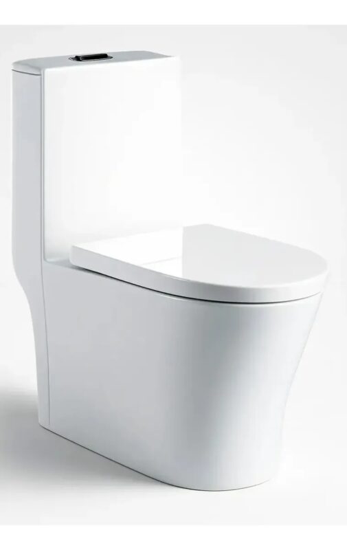 VASO SANITARIO MONOBLOCO REDONDO BRANCO C/ ASSENTO SOF. CLOSE -