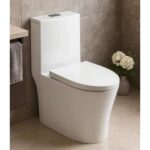 VASO SANITARIO MONOBLOCO REDONDO BRANCO C/ ASSENTO SOF. CLOSE -
