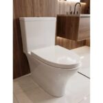 VASO SANITARIO MONOBLOCO REDONDO BRANCO C/ ASSENTO SOF. CLOSE -