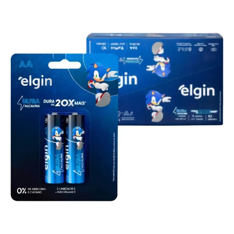 PILHA AA ULTRA ALCALINA BLISTER C/ 2 PC - ELGIN