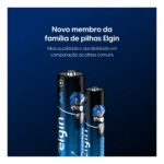 PILHA AA ULTRA ALCALINA BLISTER C/ 4 PC - ELGIN