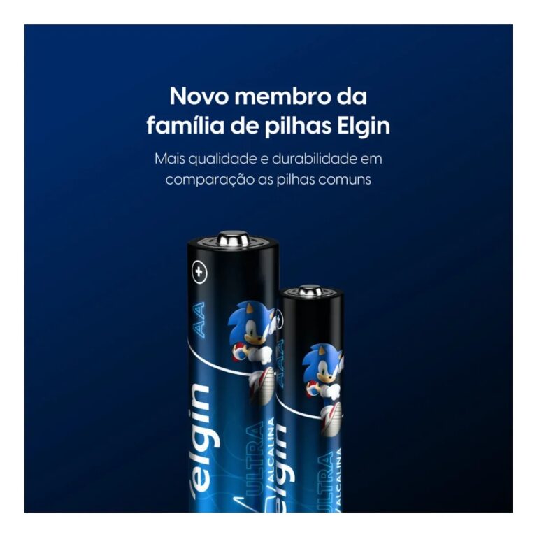 PILHA AA ULTRA ALCALINA BLISTER C/ 4 PC - ELGIN