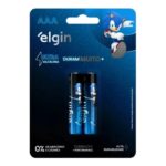 PILHA AAA ULTRA ALCALINA BLISTER C/ 2 PC - ELGIN